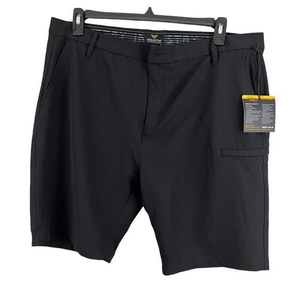 NWT INDUSTRY Black Siena Tech Shorts (36)‎